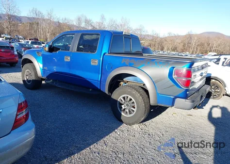 2013 Ford F-150 Svt Raptor из США, поврежденный, VIN 1FTFW1R68DFC85703